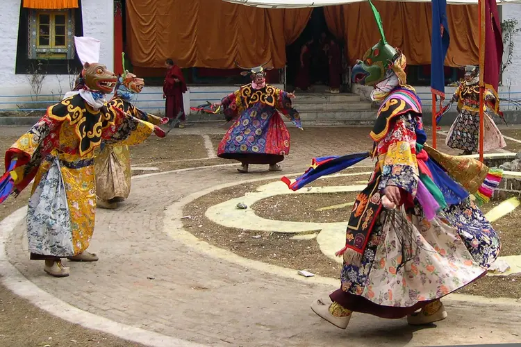 Chaam dance North Sikkim